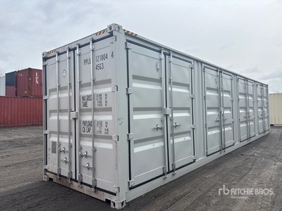 2026 40 ft High Cube Multi-Door Conteneur de stockage