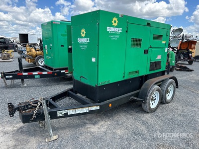 2018 Multiquip DCA70SSIU4FSG Mobile Generator Set (Inoperable)