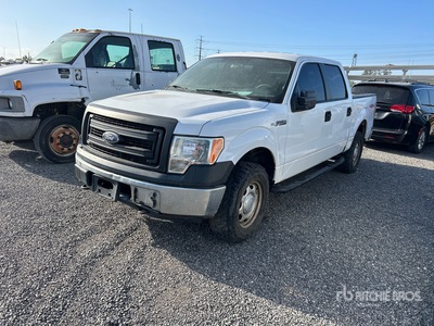 2013 Ford F-150 XL 4x4 Crew Cab Pickup (Inoperable)