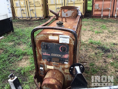 Red-D-Arc D300K 3 3 300 A Skid-Mounted Stick Engine Driven Welder