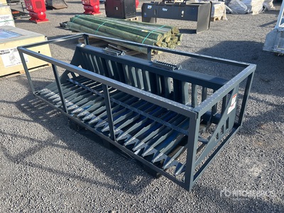 TMG SB84 2130 mm Skeleton Skid Steer Bucket (Unused)