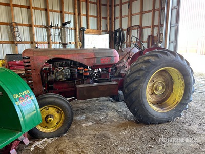 1950 Massey-Harris 55 2WD Wide Front Antique Tractor