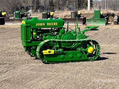 1945 John Deere Lindeman Crawler Tractor histórico