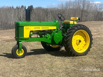 1959 John Deere 530 Single Wheel 2WD Tractor histórico