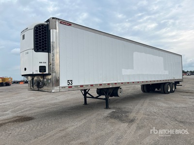 2013 Great Dane 53 ft x 102 in Sliding T/A Refrigerated Trailer