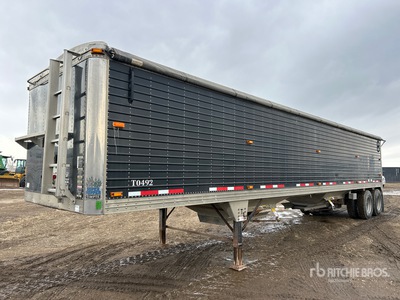 2009 Timpte 40 ft T/A Remolque de granos