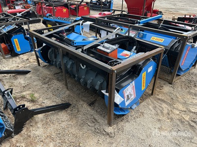 2026 Raytree RMDM72SS 72 in Drum Skid Steer Mulcher (Unused)