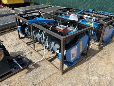 2026 Raytree RMDM72SS 72 in Drum Skid Steer Mulcher (Unused)