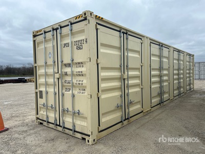 2026 40 ft High Cube Multi-Door Storage Container