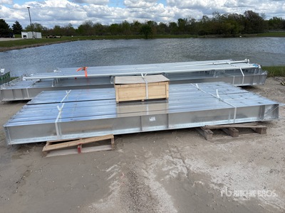 2026 BLUESEA 50 ft x 100 ft x 18 ft High Strength Steel Frame for Edificio de almacenaje (Unused)