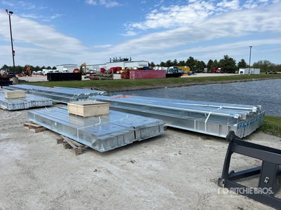 2026 BLUESEA 50 ft x 100 ft x 18 ft High Strength Steel Frame for Storage Building (Unused)