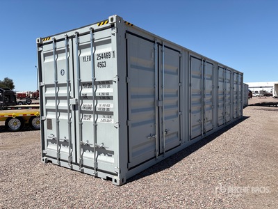 2026 40 ft High Cube Multi-Door Storage Container