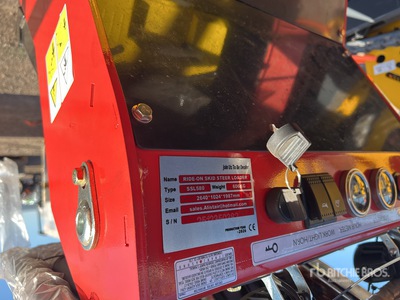 2026 SSL580 Compact Track Loader (Unused)