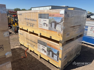 2026 SDL4230TGMS 42 ft x 30 ft Triple Garage Metal Cobertizo (Unused)