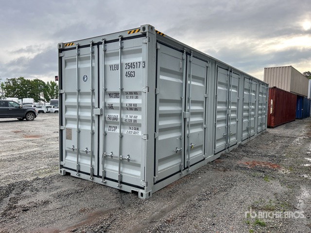 2026 40 ft High Cube Multi-Door Storage Container