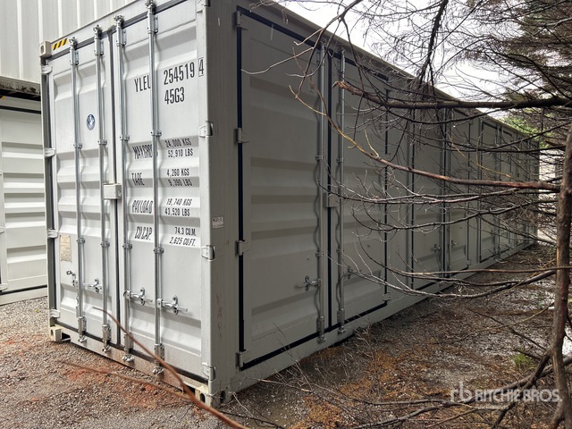 2026 40 ft High Cube Multi-Door Storage Container