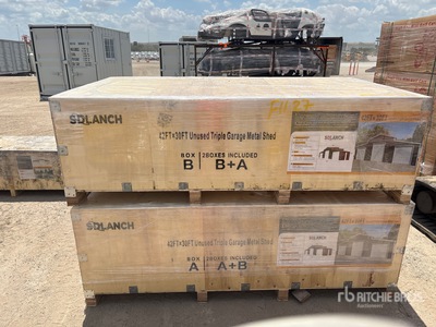 2026 SDL4230TGMS 42 ft x 30 ft Triple Garage Metal Stalla (Unused)