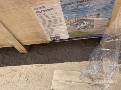 2026 SDLC2030FT 20 ft x 30 ft Carport (Unused)