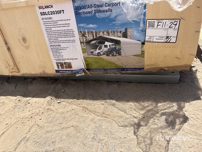 2026 SDLC2030FT 20 ft x 30 ft Carport (Unused)