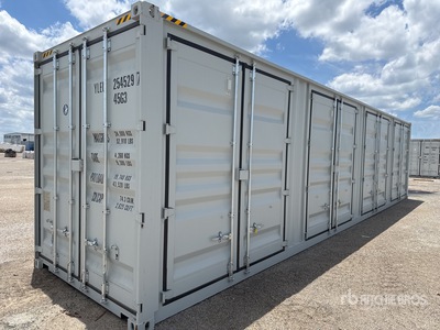 2026 40 ft High Cube Multi-Door Storage Container