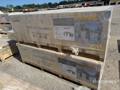2026 SDL4230TGMS 42 ft x 30 ft Triple Garage Metal Shed (Unused) - Fits SD Lanch SDL4230TGMS