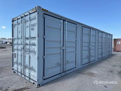 2026 40 ft High Cube Multi-Door Storage Container