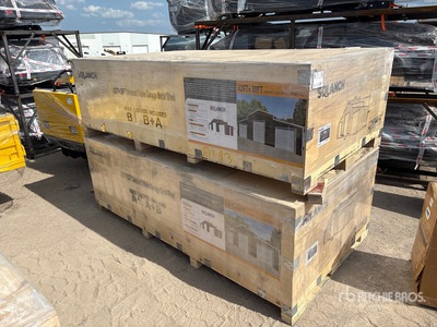 2026 SDL4230TGMS 42 ft x 30 ft Triple Garage Metal Shed (Unused)