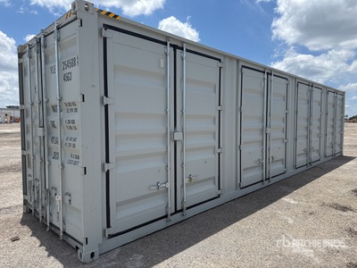 2026 40 ft High Cube Multi-Door Storage Container