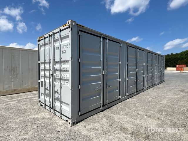 2026 40 ft High Cube Multi-Door Storage Container