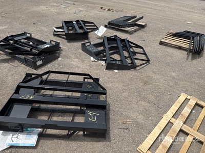 Quantity of (8) 2026 Mower King SA Horquillas para minicargadora (Unused)