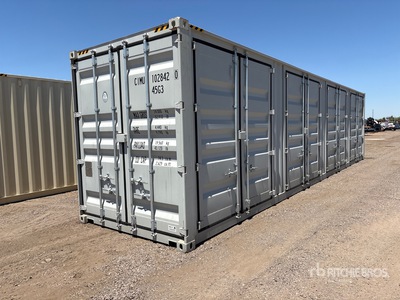 2025 40 ft High Cube Multi-Door Storage Container