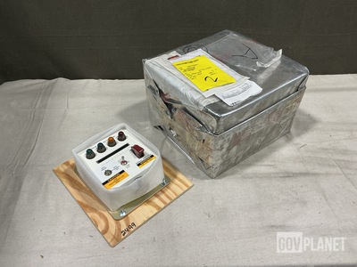 (2) Pacific Scientific 12352253-1 Test & Alarm Crew Compartment Panel Assemblies