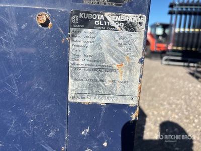 2021 Kubota GL11000 Groupe électrogène portable