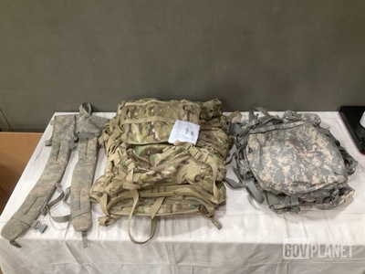 (8) Medic Bags, (13) Enhanced Frame Shoulder Straps & Assorted Items