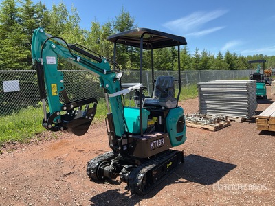 2026 CFG KT13R Mini Excavator (Unused)