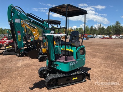 2026 CFG KV16R Mini Excavator (Unused)