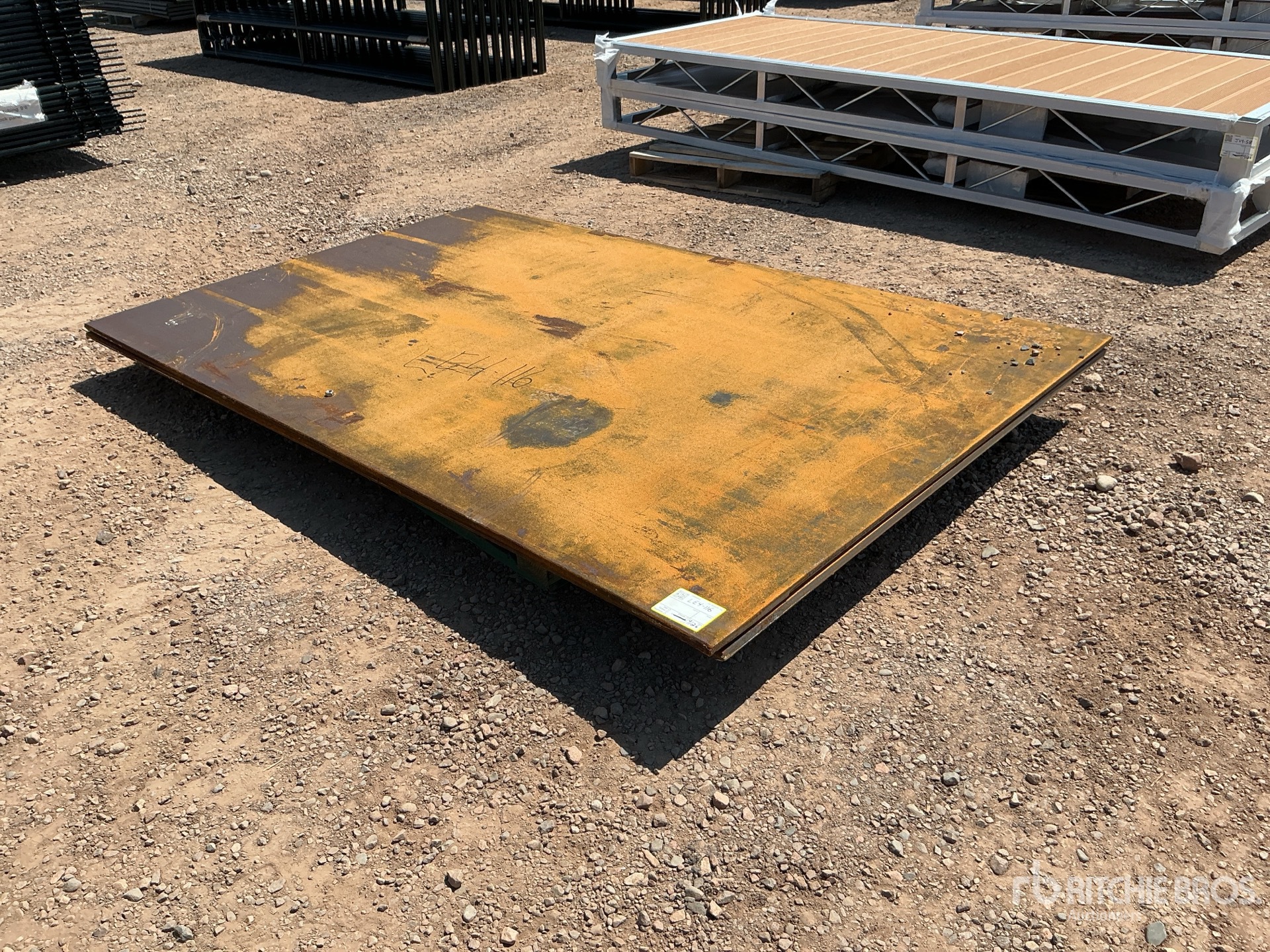 Quantity of (2) 2026 AGT 5 ft x 8 ft (0.75 in Thick) Steel Plates (Unused)