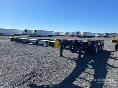 2024 Rhino Kotinochi M403-V1-P Tri/A Extendable Remolque Portacontenedores