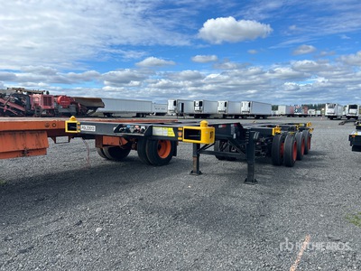 2024 Rhino Kotinochi M403-V1-P Tri/A Extendable Container Trailer