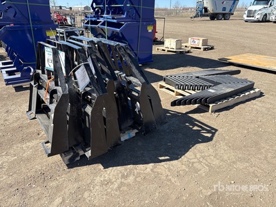Quantity of (8) 2026 Mower King SA 48 in Skid Steer Forks (Unused)