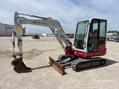 2015 Takeuchi TB240 Minikoparka