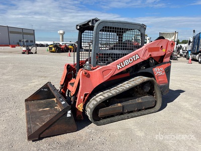 2017 Kubota SVL75-2 Two-Speed Oruga cargadora compacta