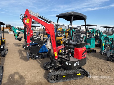 2026 CFG YNT18 Mini Excavator (Unused)