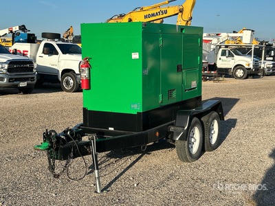 2015 Multiquip DCA-45SSIU4FSG 36 kW Mobile Generator Set
