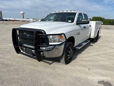 2018 Ram 3500 4x4 Crew Cab Utiliteits vrachtwagen