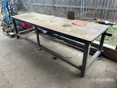 40 In. x 10 Ft Shop Table