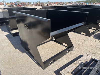 2025 Kit Containers 2YFT-SST 49 in Skid Steer Dump Hopper