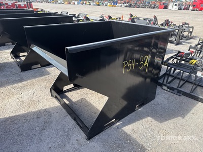 2025 Kit Containers 2YFT-SST 49 in Skid Steer Dump Hopper