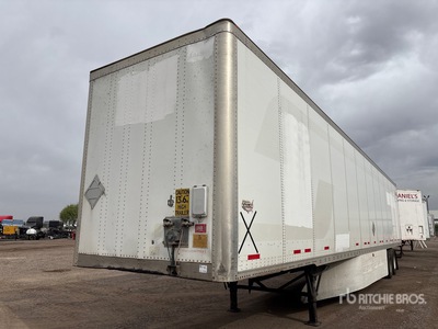 2010 Wabash DVLSHPC 53 ft x 102 in T/A Remorque fourgon