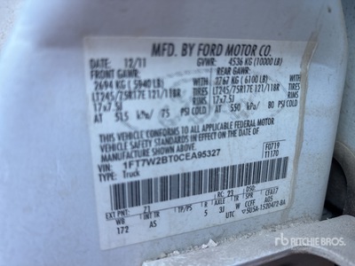 2012 Ford F-250 4x4 Crew Cab Pickup